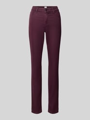 Slim Fit Schmale Hose aus Lyocell-Mix mit Modal-Baumwoll-Anteil Modell 'SHAKIRA' von Brax Bordeaux - 27