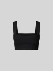 Crop Top mit breiten Trägern von Victoria Beckham Schwarz - 34