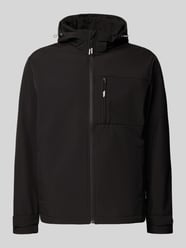 Softshell-Jacke mit Brusttasche und Ärmelriegeln von Jack & Jones - 39