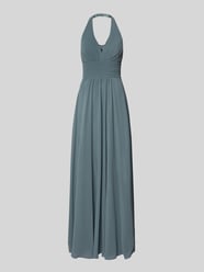 maxi-jurk met halter met V-hals van Mascara - 1