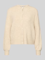 Strickjacke mit Knopfleiste Modell 'NIMMA' von b.young Beige - 15