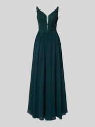 Abendkleid mit Spitzenoberteil von LUXUAR FASHION - 4