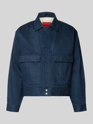 relaxed fit jeansjack van pure katoen model 'HUGO 083/1' van HUGO - 18
