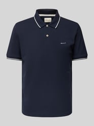 Koszulka polo z wyhaftowanym logo od Gant - 17