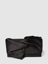Pochette mit Strasssteinbesatz Modell 'SERA POCHETTE C/FIOCCO' von Liu Jo White Grau / Schwarz - 37