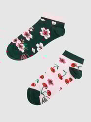 Sneakersokken met all-over motief  van Many Mornings Roze - 35