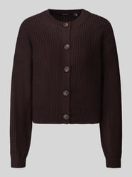 Loose fit gebreid jack met enkelrijige knoopsluiting model 'LEA' van VERO MODA - 8