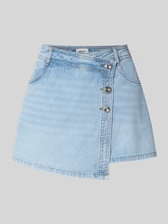 Regular Fit Jeansshorts-Rock aus reiner Baumwolle Modell 'LESLY' von Only - 10