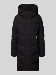 Gewatteerde lange jas met capuchon, model 'Graya' van khujo - 23