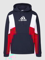 Hoodie im Colour-Blocking-Design von ADIDAS SPORTSWEAR Rot - 48