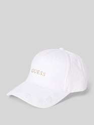 Basecap aus reiner Baumwolle mit Logo-Stitching Modell 'Peony' von Guess Activewear - 34