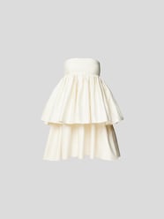 Kleid im Stufen-Look von ROTATE BIRGER CHRISTENSEN Weiß - 7