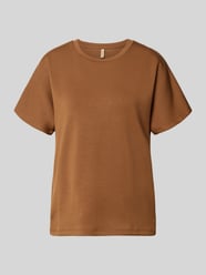 t-shirt z okrągłym dekoltem model 'BANU' od Soyaconcept - 12