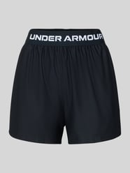 Korte broek met elastische band, model 'Tech Play Up Shorts' van Under Armour - 1