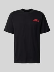 Regular Fit T-Shirt aus reiner Baumwolle Modell 'INTELLIGENT' von New Balance - 22