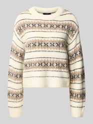 Pullover mit überschnittenen Schultern von VERO MODA Beige - 29