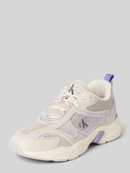 Sneaker mit Label-Applikation Modell 'RETRO TENNIS' von Calvin Klein Jeans Lila - 1