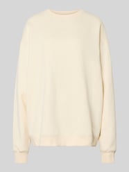 Bluza o kroju Oversized z Wyhaftowane logo model „Pancake” od OH APRIL - 7