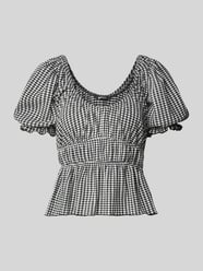 Slim Fit Blusenshirt mit Puffärmeln von Gina Tricot - 10