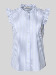 Regular Fit Bluse mit Stehkragen und Rüschen von GANT - 48