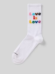 Skarpety z Mieszanka bawełny Model „LOVE IS LOVE” od Happy Socks - 25