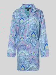 Relaxed Fit Nachthemd mit Viskose-Anteil Modell 'Notch' van Lauren Ralph Lauren - 44