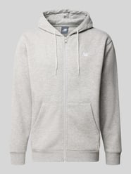 Relaxed Fit Sweatjacke auch Baumwoll-Mix Modell 'ESSENTIALS' von New Balance - 36