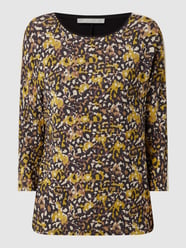 Shirt mit Allover-Muster  von BETTY & CO GREY Braun - 33