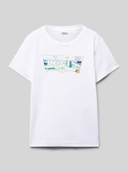 T-shirt met labelprint van Levi’s® Kids - 21