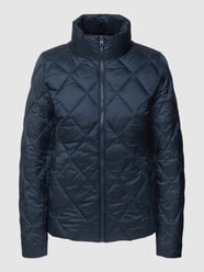 Steppjacke mit Stehkragen Modell 'HALISHA' von OPUS Blau - 5