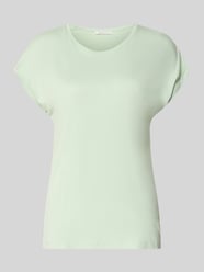 T-shirt o kroju loose fit z mieszanki wiskozy od Tom Tailor Denim - 6