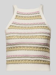 Cropped Stricktop in Jacquard-Strick von REVIEW - 6