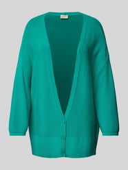 Cardigan mit tiefem V-Ausschnitt von Milano Italy - 48