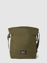 Torba na ramię z detalami z logo model ‘KEILA’ od Marc O'Polo Zielony - 38