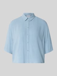 Boxy Fit Bluse aus Viskose-Leinen-Mix im Allover-Look von Jake*s Casual - 16