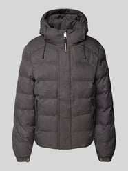 Steppjacke mit Label-Details von Superdry Grau - 47