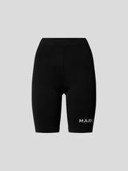 Radlerhose mit Label-Print von Marc Jacobs Schwarz - 39