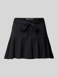 Spódnica mini rozkloszowana z mieszanki wiskozy model ‘POPTRASH’ od Only - 16