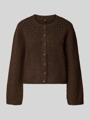 Regular Fit Strickjacke mit Woll-Anteil Modell 'MIGGIE' von ONLY - 32