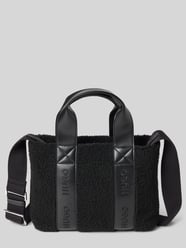 Schoudertas met band met label, model 'BECKY' van HUGO - 17