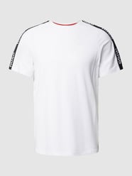 T-Shirt mit Label-Details Modell 'Sporty' von HUGO Weiß - 20