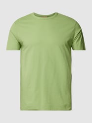 T-Shirt aus Baumwolle mit Rundhalsausschnitt Modell 'Jack' von MOS MOSH Grün - 14