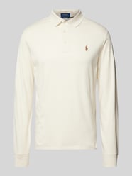 Poloshirt mit Label-Stitching von Polo Ralph Lauren Beige - 40