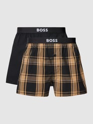 Boxershorts mit elastischem Bund im 2er-Pack von BOSS Beige - 3