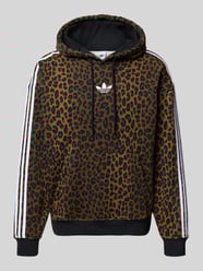 Hoodie mit Label-Stitching und Känguru-Tasche von adidas Originals - 27
