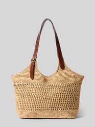 Tote Bag mit langen Tragegriffen Modell 'CROACIA' von MANGO Beige - 4