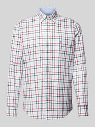 Regular Fit Freizeithemd mit Button-Down-Kragen von Fynch-Hatton Weiß - 7