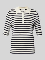 Poloshirt van viscosemix van Christian Berg Woman - 34