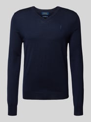 Gebreide pullover van merinowol met V-hals van Polo Ralph Lauren - 29