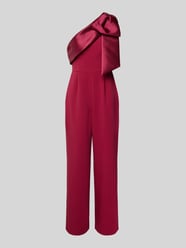 Jumpsuit mit Schleifen-Detail Modell 'Donna' von Forever New Bordeaux - 36
